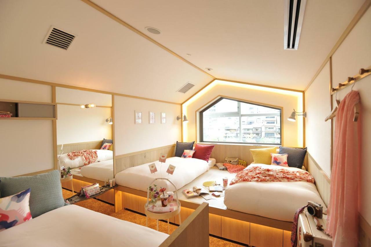 คาเฟเทล เกียวโต ซันโจะ สำหรับผู้หญิง Hostel ภายนอก รูปภาพ